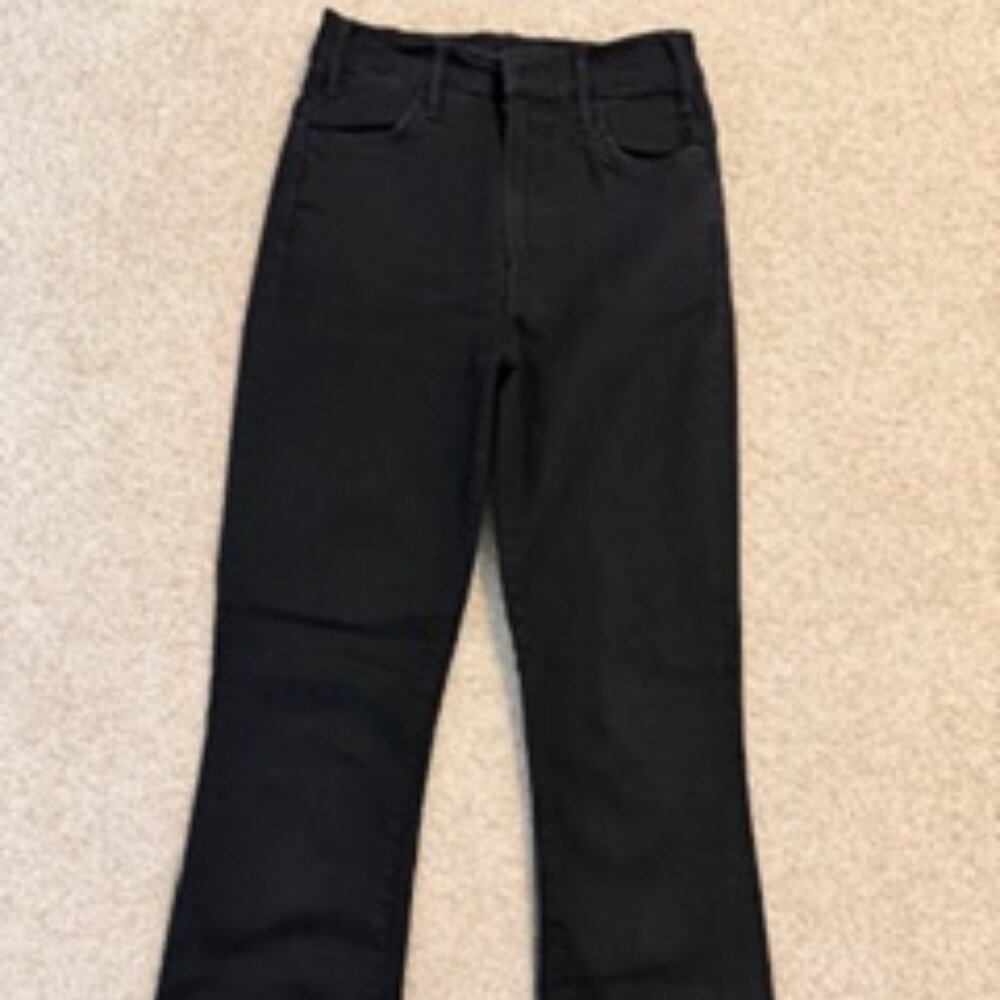 MOTHER the Hustler ankle fray jeans, size 24
